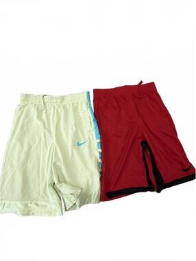 Nike Bloys Dri-FIT Athletic Shorts XL Lot of 2 Red & Yellow